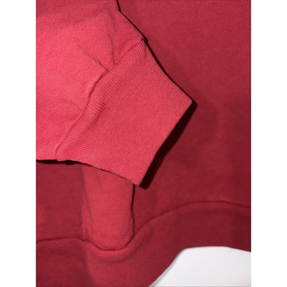 New Revolve RVLV RED SWEATSHIRT  EMBROIDERED RHS MEDIUM NEW WITH TAGS - Picture 4 of 9